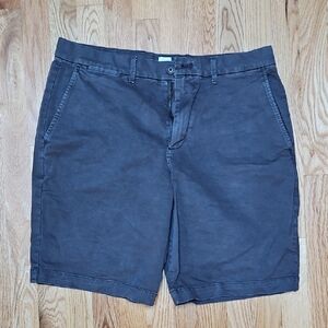 GAP Men's 34 Black Flat Front Shorts